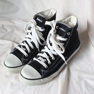 Airwalk Womens Black High Top Sneakers